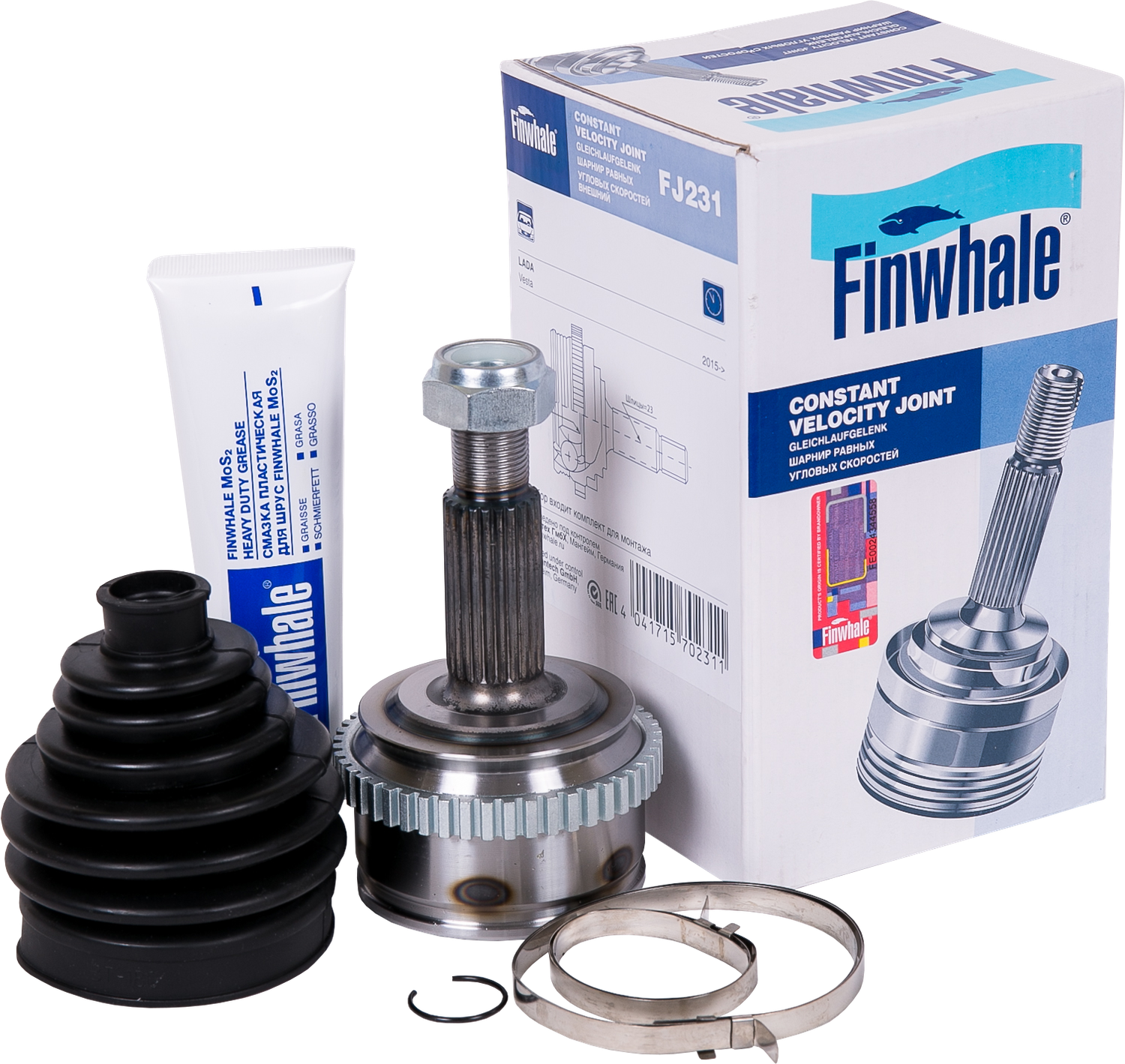 Шрус наружный (граната) Finwhale. Артикул FJ231
