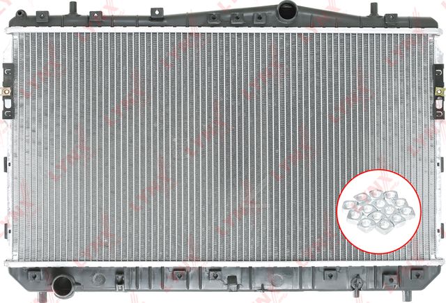 Радиатор охлаждения двигателя LYNXauto. Артикул RB-1015