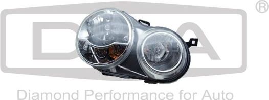 Фара передняя основная DPA правая для Volkswagen Polo IV 2001-2012. Артикул 89410185702
