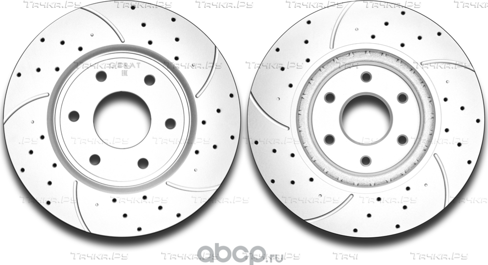 Тормозной диск Gerat DSK-F077P (передний) Platinum Gerat. Артикул DSKF077P