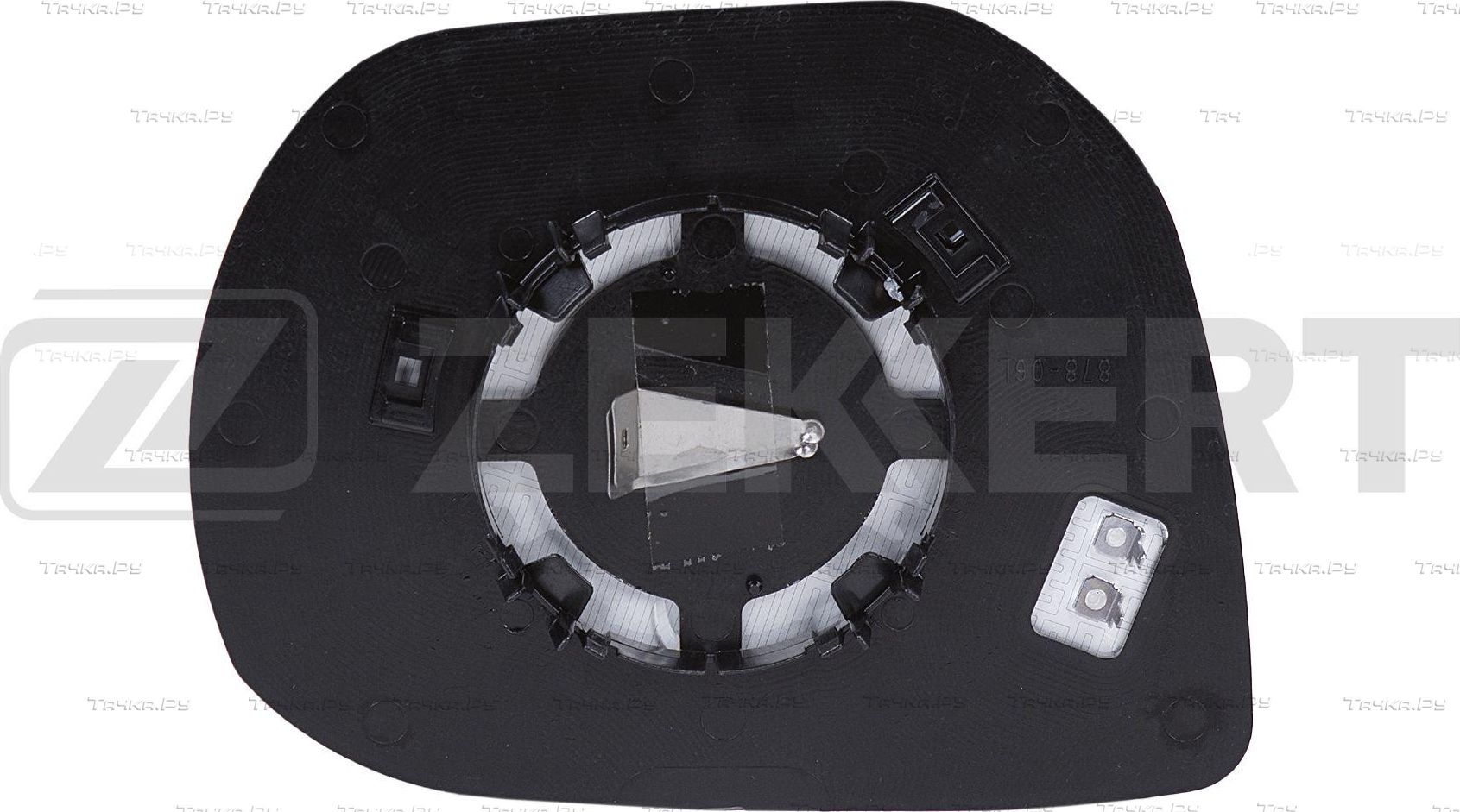 Зеркало боковое Zekkert левое для Hyundai Santa Fe III 2012-2018. Артикул SP-1236