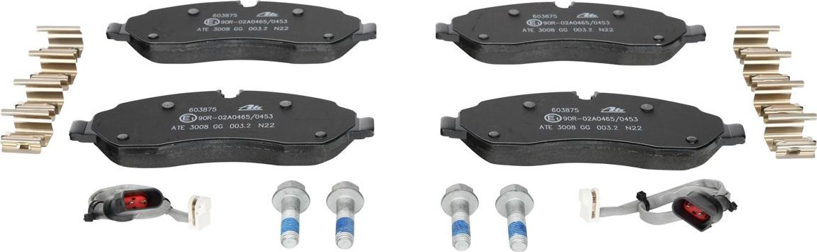 Тормозные колодки ATE. Артикул 13.0460-3875.2