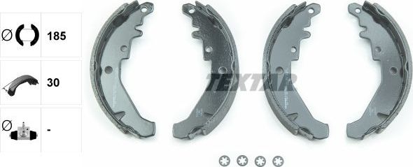Тормозные колодки Textar задние для Fiat Albea 1996-2001. Артикул 91061500