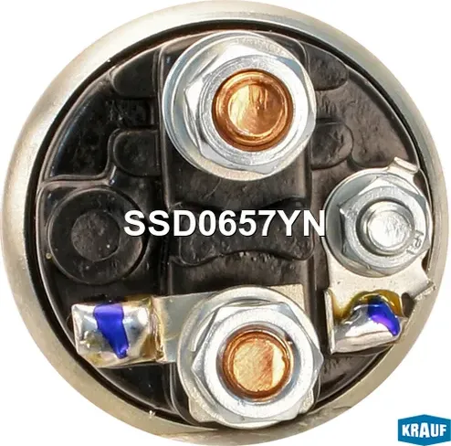 Втягивающее реле стартера Krauf. Артикул SSD0657YN