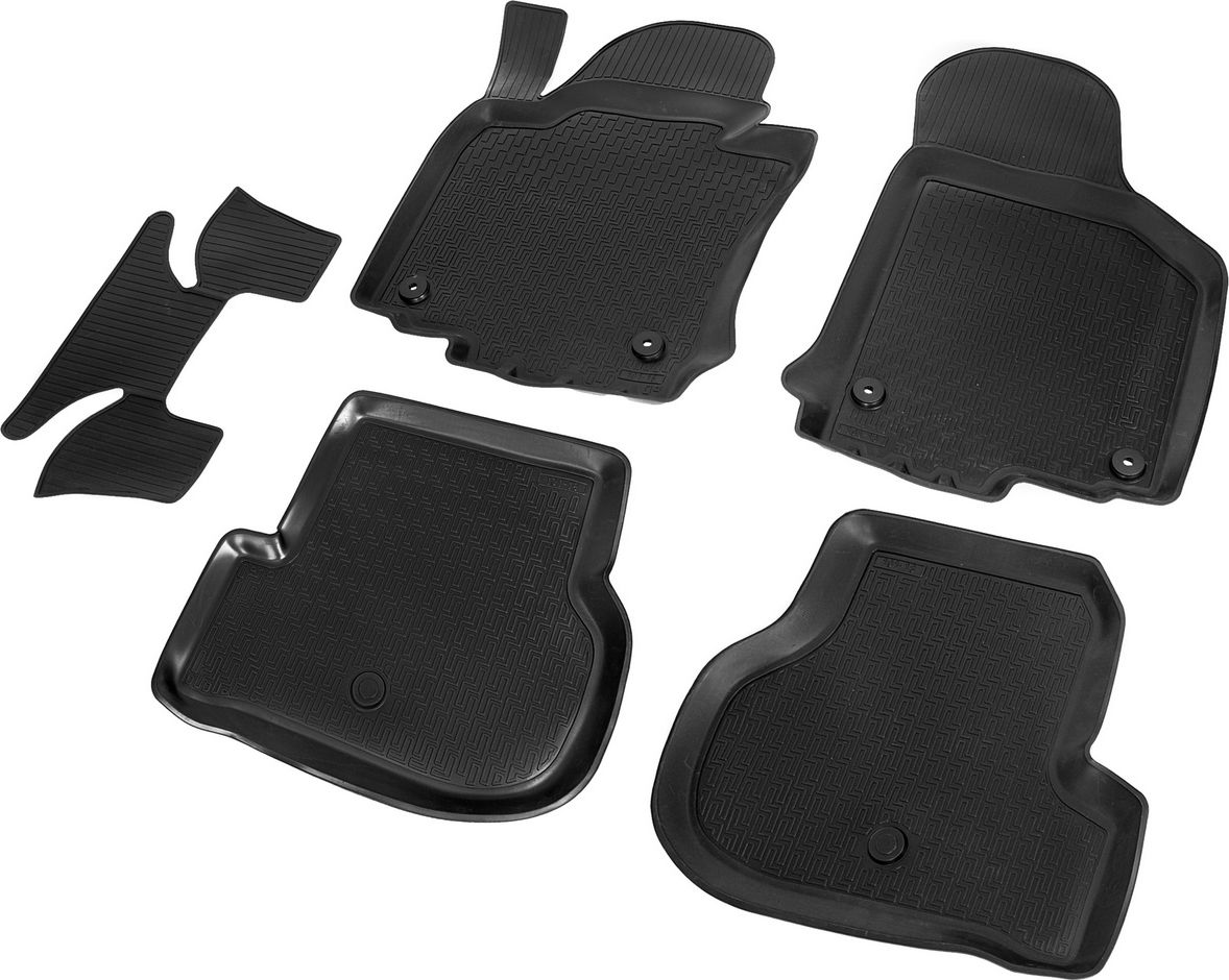 Коврики Rival для салона Skoda Octavia A5 универсал, лифтбек 2004-2013. Артикул 15101002