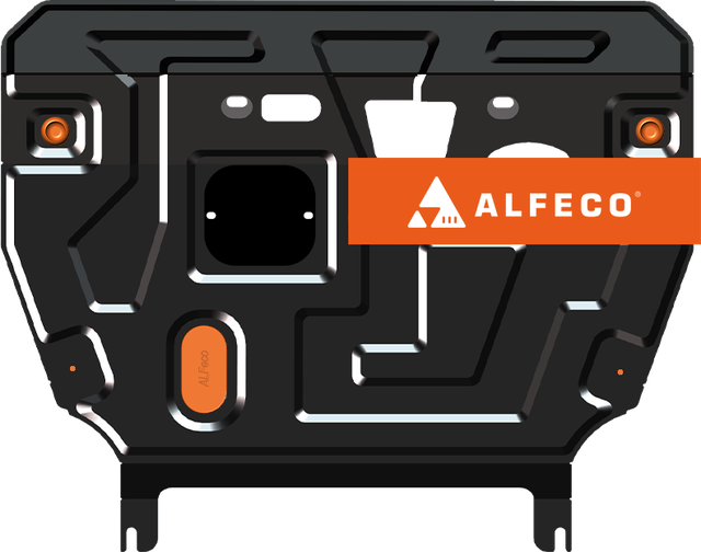 Защита Alfeco для картера и КПП Lifan Cebrium 2014-2018. Артикул ALF.35.06