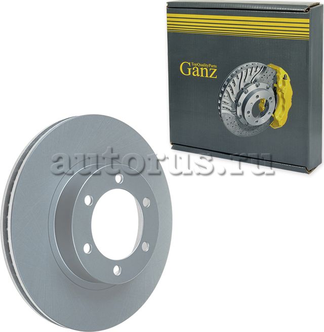 Диск тормозной передний (Ganz). Артикул GIJ10052
