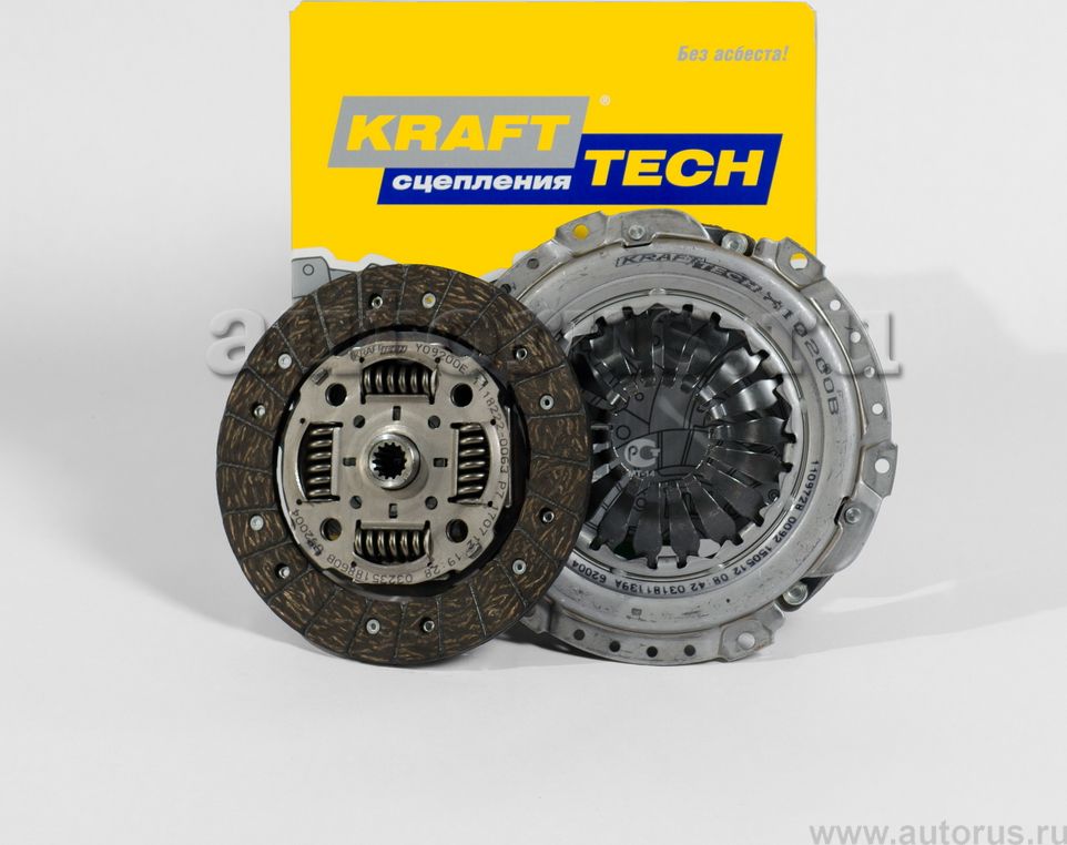 Сцепление (комплект) KraftTech 2P Kit. Артикул W16200B9