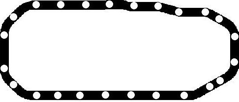 Прокладка маслянного поддона двигателя BGA для Volkswagen Santana 1981-1984. Артикул OP4369