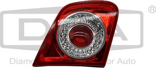 Фонарь задний DPA левый для Volkswagen Jetta V 2004-2010. Артикул 89450210602