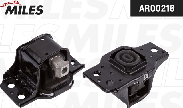 Подушка (опора) двигателя Miles (резина/металл) правая для Renault Megane II 2002-2009. Артикул AR00216