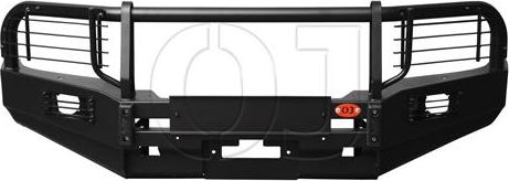 Бампер силовой OJ передний для Nissan Patrol Y61 2004-2010. Артикул 02.009.13
