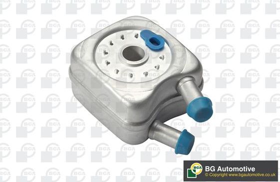 Радиатор масляный (маслоохладитель) для двигателя BGA (алюминий). Артикул CO0102