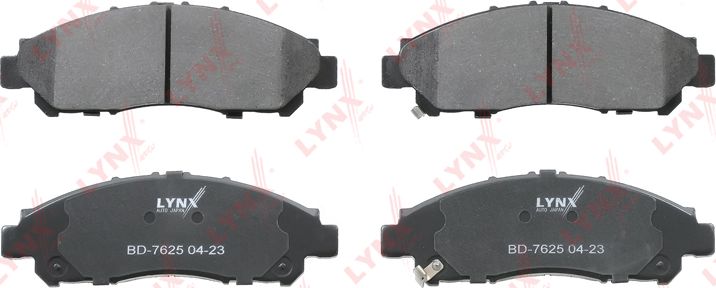 Тормозные колодки LYNXauto. Артикул BD-7625