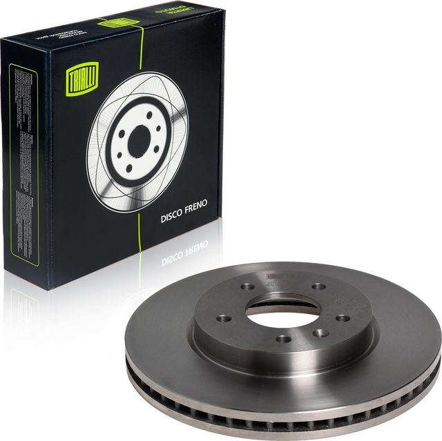 Тормозной диск Trialli передний для Opel Antara I 2006-2017. Артикул DF 062107