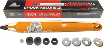 Амортизатор задний SteelStaff для Toyota FJ Cruiser 2006-2017, лифт 45 мм, NitroGas. Артикул SSG-7122