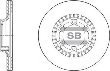 Тормозной диск Sangsin Hi-Q. Артикул SD1059