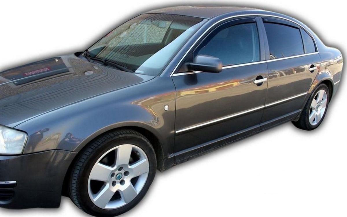 Дефлекторы Heko для окон Skoda Superb I 2001-2008. Артикул 28315