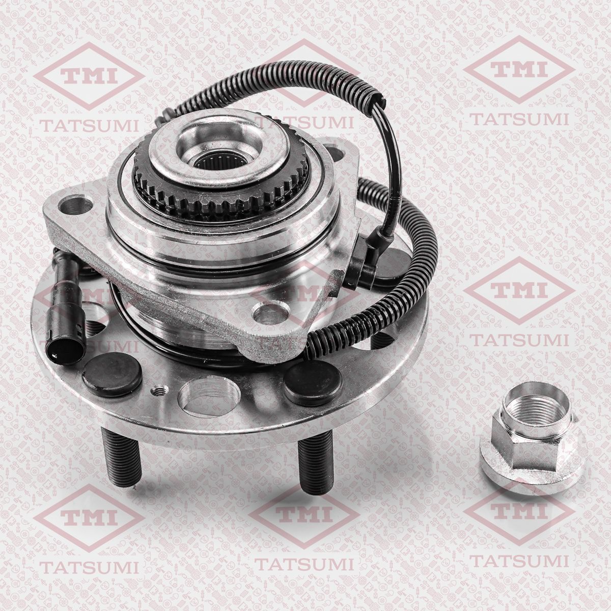 Ступица с подшипником SSANG YONG ACTION/KYRON 05- передн. (Tatsumi) Tatsumi. Артикул TDE1033