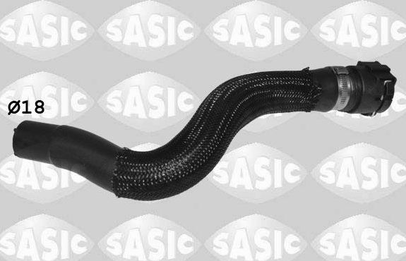 Патрубок радиатора (системы охлаждения) Sasic. Артикул 3400247