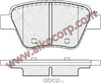 Колодки SKODA Yeti, Octavia, WV Golf, Jetta (2010- ) задние (Aiko). Артикул PF0550