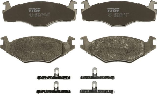 Тормозные колодки TRW COTEC передние для SEAT Ibiza II 1993-2002. Артикул GDB1219