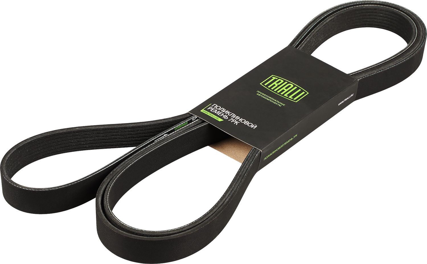Приводной ремень поликлиновой Trialli (EPDM (Этилен-пропиленовый каучук)). Артикул 7PK2842