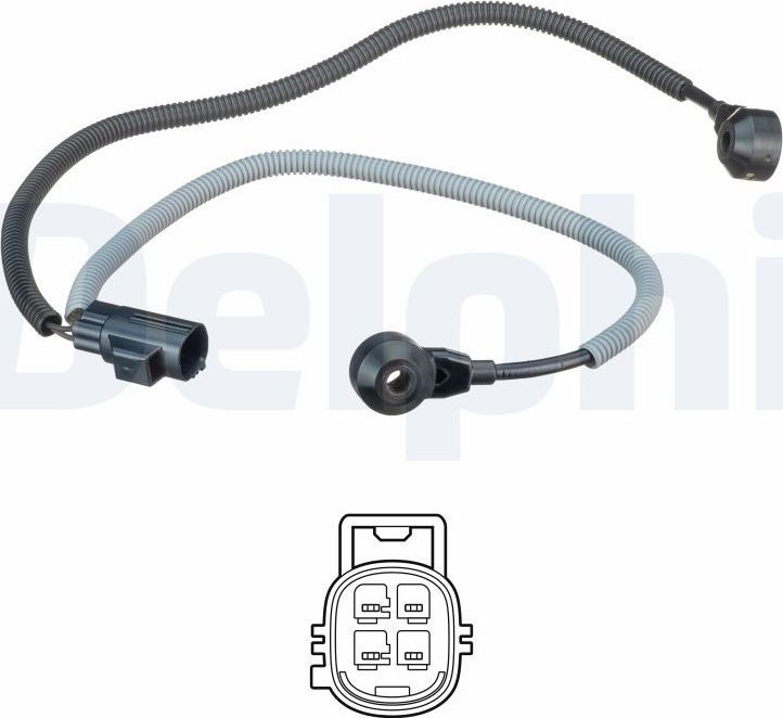 Датчик детонации Delphi. Артикул AS10240