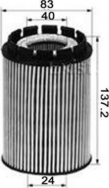 Масляный фильтр JS Asakashi. Артикул OE0064