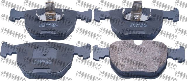 Тормозные колодки Febest передние для BMW X5 I (E53) 2000-2006. Артикул 1901-X5F