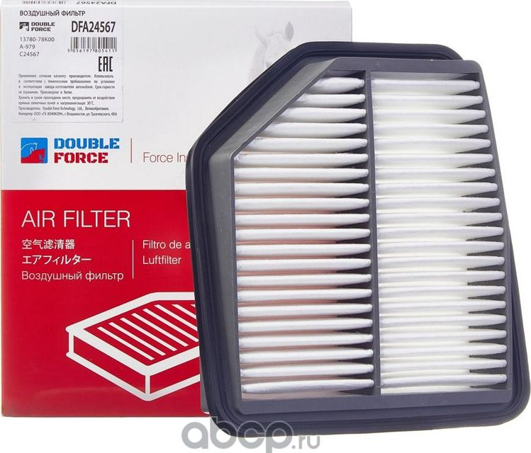 Фильтр воздушный (Double Force). Артикул DFA24567