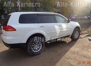 Дефлекторы Cobra Tuning для окон Mitsubishi Pajero Sport II 2008-2016. Артикул M41508