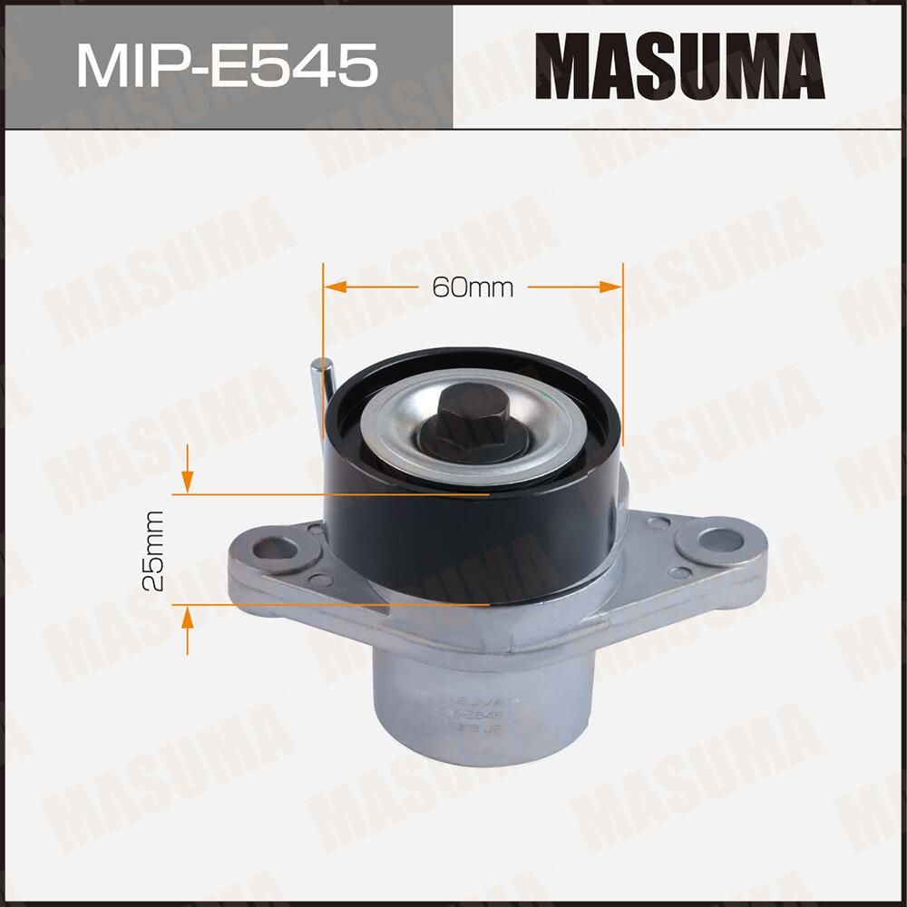 Натяжитель ремня привода навесного оборудования, K9K, H4M (Masuma). Артикул MIPE545