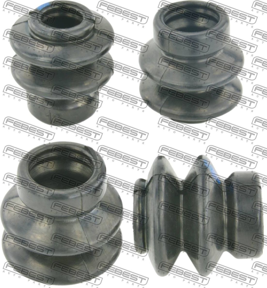 ПЫЛЬНИК ВТУЛКИ НАПРАВЛЯЮЩЕЙ СУППОРТА ТОРМОЗНОГО ЗА Febest. Артикул 0173-GSX30R-PCS4