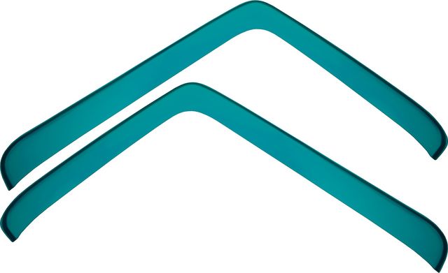 Дефлекторы REIN для окон (накладной) Shacman X6000 грузовик, тягач 2022-2026 Зеленые. Артикул REINWV1291