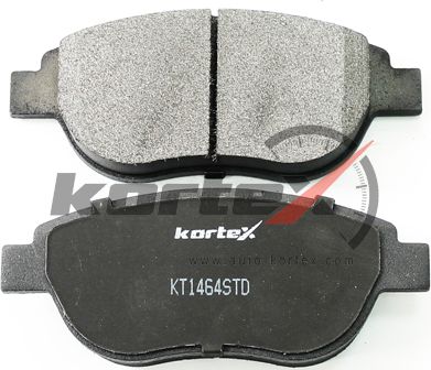 Колодки тормозные PEUGEOT/FIAT 307/207/DOBLO перед. (Kortex). Артикул KT1464STD