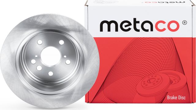Диск тормозной задний (Metaco). Артикул 3060336