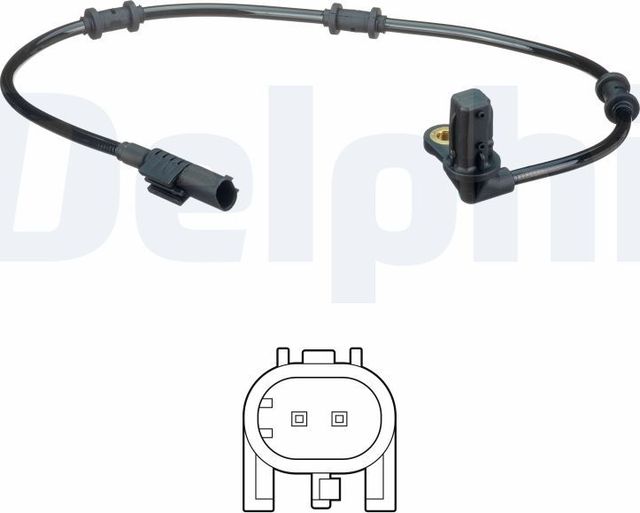 Датчик ABS Delphi для Mercedes-Benz M-Класс I (W163) 1998-2005. Артикул SS20593