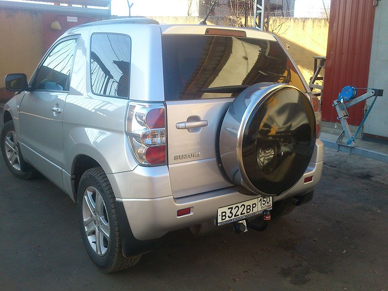 Фаркоп AvtoS для Suzuki Grand Vitara III 3-дв. 2005-2015. Артикул SZ 08