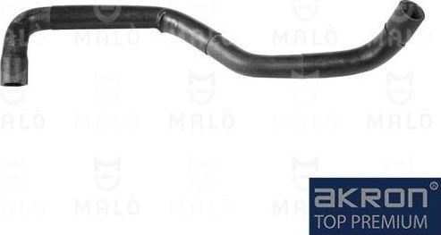 Патрубок радиатора (системы охлаждения) Malo. Артикул 17672A