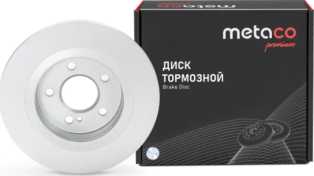 Диск тормозной задний (Metaco). Артикул 3060566