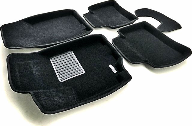 Коврики текстильные Euromat 3D Lux для салона Suzuki Vitara IV 2015-2026. Артикул EMC3D-004811