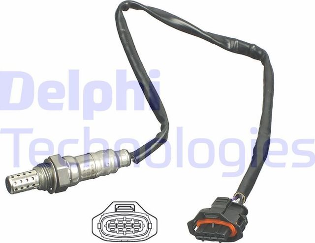 Лямбда-зонд (кислородный датчик) Delphi. Артикул ES20426-12B1