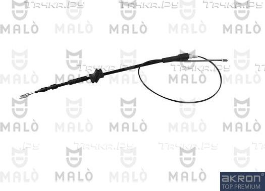 Трос ручника (тросик ручного тормоза) Malò. Артикул 21509