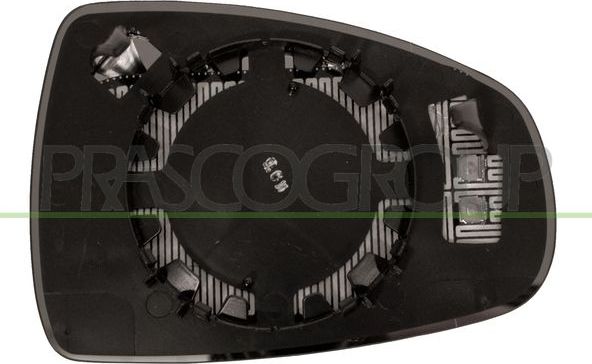 Зеркальное стекло бокового зеркала Prasco. Артикул AD1207502