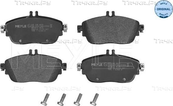 Тормозные колодки Meyle Original. Артикул 025 248 6919