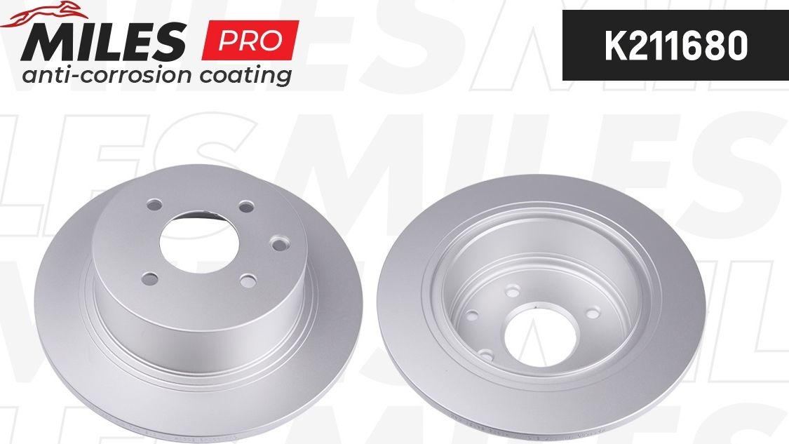 Тормозной диск Miles. Артикул K211680