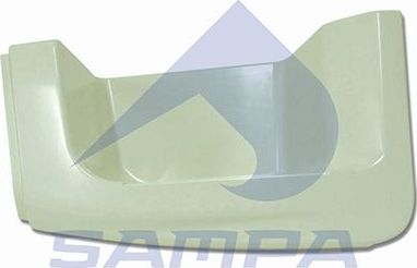 Пороги Sampa левый для DAF XF 105 2005-2026. Артикул 1850 0014