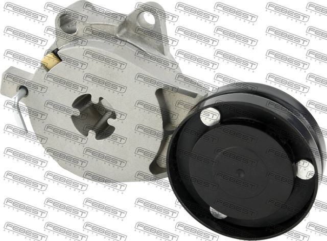 Натяжной ролик (натяжитель) приводного клинового зубчатого ремня Febest. Артикул 1590-A15