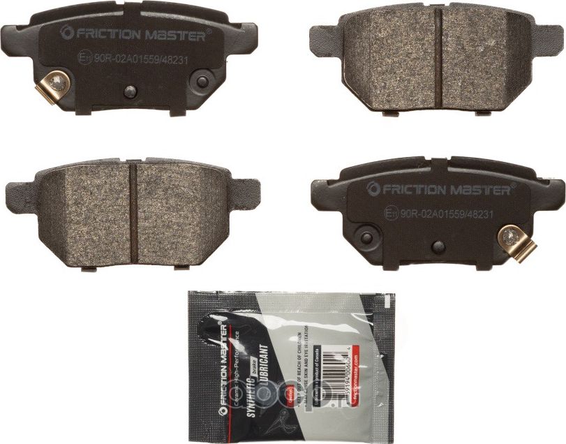 Колодки тормозные дисковые (Frictionmaster). Артикул MKD1572